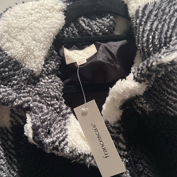 NWT Faux Fleece Jacket - Picture 2 of 8